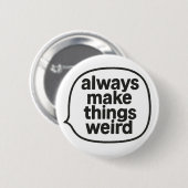 komisch button (Vorne & Hinten)