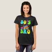komisch Das ist mein 80er Bro Retro 80er Party-Cos T-Shirt (Vorne ganz)
