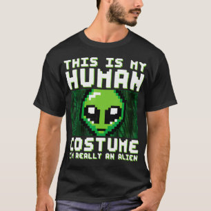 Komisch Lustig Das Ist Mein Menschliches Kostüm IC T-Shirt