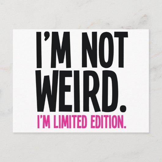 komisch postkarte (Vorderseite)