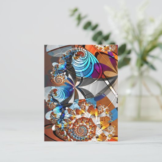 komisch postkarte (Stehend Vorderseite)