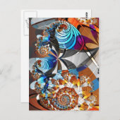 komisch postkarte (Vorne/Hinten)