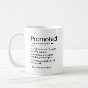 Komische Definition für beworbene Arbeitskollegin Kaffeetasse