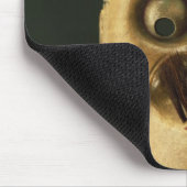 Komische Maske, Noh Theater Mousepad (Ecke)