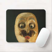 Komische Maske, Noh Theater Mousepad (Mit Mouse)