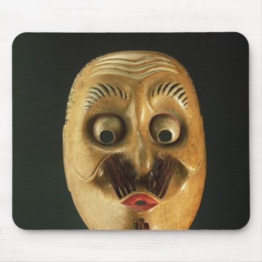 Komische Maske, Noh Theater Mousepad (Vorne)