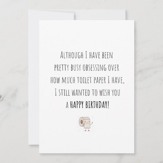 Komische Quarantäne Einladung (Vorderseite)