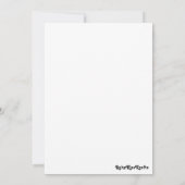 Komische Quarantäne Einladung (Rückseite)