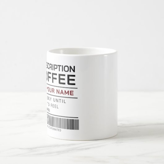 komische Tasse (Mittel)