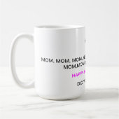 Komische Tasse der Mutter Tages (Links)