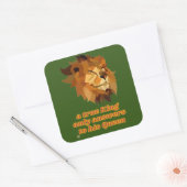 komischer Aufkleber mit dem Aufdruck "EIN WAHRER K (Umschlag)