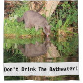 Komischer Duschvorhang (Vorderseite)