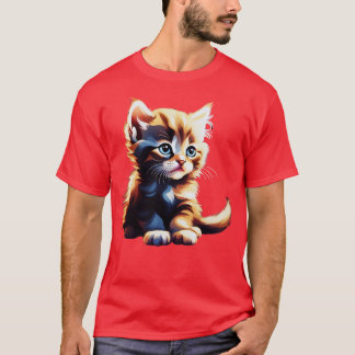Komischer Katzenkunstdruck Dieses niedliche Cat Ar T-Shirt