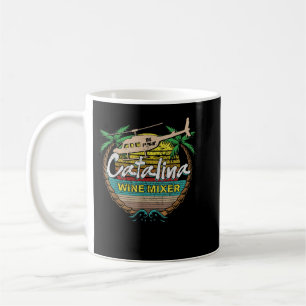 KOMISCHER OLDIE CATALINA SONNENUNTERGANG WEIN MIXE KAFFEETASSE