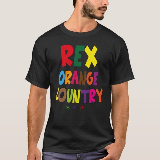 Komischer Rex-Orange-Landkreis-Zitat-Musik cooles T-Shirt (Vorderseite)