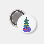 Komischer Weihnachtsbaum Magnet (Vorderseite/Rückseite)