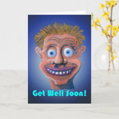 Komm bald! karte (Gelbe Blume)