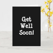 Komm bald! karte (Gelbe Blume)