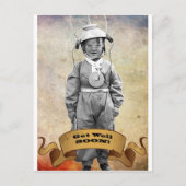 Komm bald! postkarte (Vorderseite)