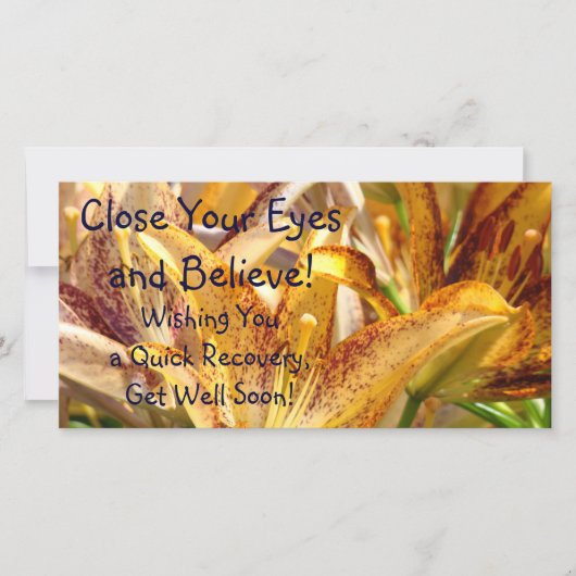 Komm bald! Wir wünschen Ihnen eine schnelle Erholu (Vorderseite)