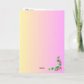 Komm bald! Wir wünschen Ihnen eine schnelle Erholu Einladung (Rückseite)