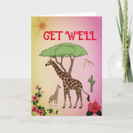 Komm bald! Wir wünschen Ihnen eine schnelle Erholu Einladung