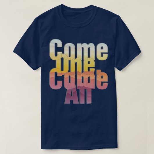 Komm doch mal vorbei T-Shirt (Design vorne)