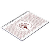 Komm, du Fount ~ Kuh-Fox Notizblock (Linke Seite)