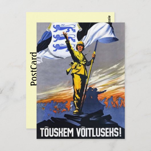 Komm, Estland! Postkarte (Vorne/Hinten)