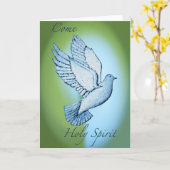 Komm Heiliger Geist Karte (Gelbe Blume)