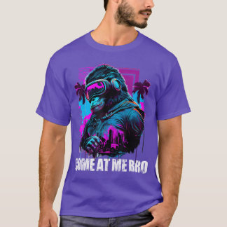 Komm her, Bruder, lustiger Gorilla-Affe-VR-Gamer v T-Shirt