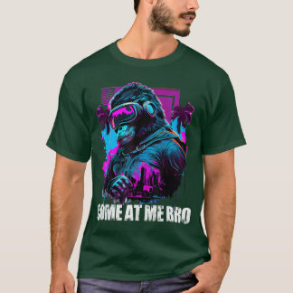 Komm her, Bruder lustiger Gorilla-Affe VR-Gamer Vi T-Shirt