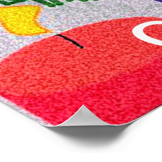 Komm, Herr Jesus Poster (Ecke)