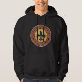 Komm, Holla! Fleur-de-lis-Circle-Logo Hoodie (Vorderseite)