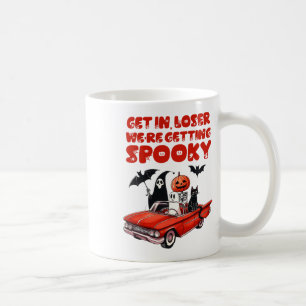 Komm in Loser, wir bekommen ein kurioses, lustiges Kaffeetasse
