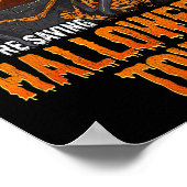 Komm in Verlierer Wir Rettete Halloween Stadt Poster (Ecke)