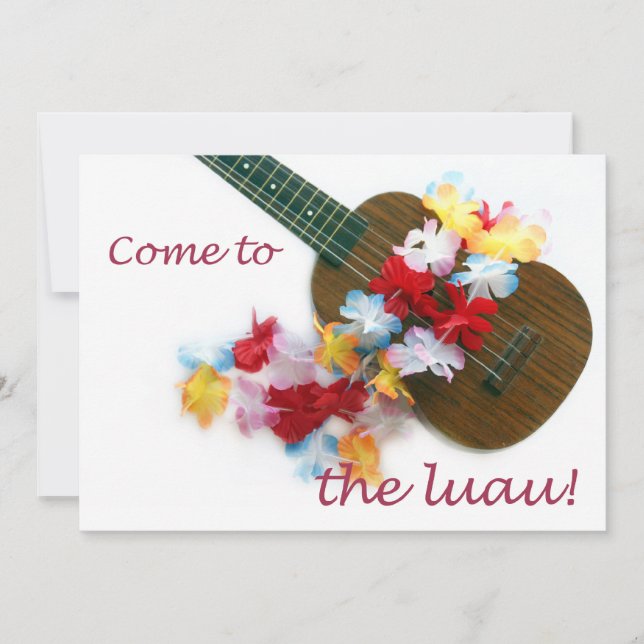 Komm ins Luau! (Vorderseite)