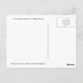Komm Kreuzfahrt mit mir! Postkarte (Rückseite)
