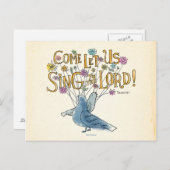 Komm, Lass uns singen zum Herrn Postkarte (Vorne/Hinten)