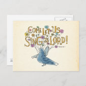 Komm, Lass uns singen zum Herrn Postkarte (Vorne/Hinten)