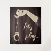 Komm lieber, lass uns spielen. In schüchterner, se Wandteppich (Vorderseite)