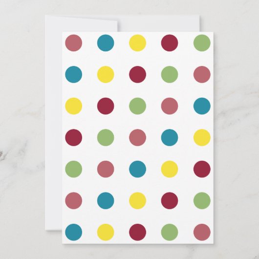 Komm, mach einen Ball! Retro Bubble Gum Birthday P Einladung (Rückseite)