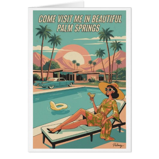 Komm mich in dem schönen Palm Springs besuchen (Vorne)