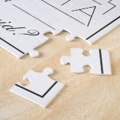 Komm mir in Atlanta bei! | Bridesmaid Request Jigs Puzzle (Seite)