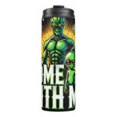 Komm mit mir, Alien-Entführung Thermosbecher (Vorderseite)