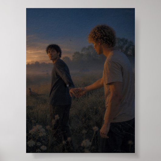 Komm mit mir | Schwules Kunstprojekt Poster (Vorne)