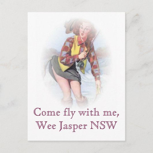 Komm mit mir, Wee Jasper NSW Postkarte (Vorderseite)
