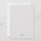 Komm mit uns zum Geburtstag Sushi Einladung (Rückseite)