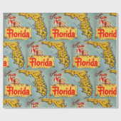 Komm nach Florida! Geschenkpapier (Flach)