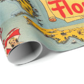 Komm nach Florida! Geschenkpapier (Rolleneckpunkt)